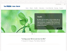 Tablet Screenshot of primordiagroup.com